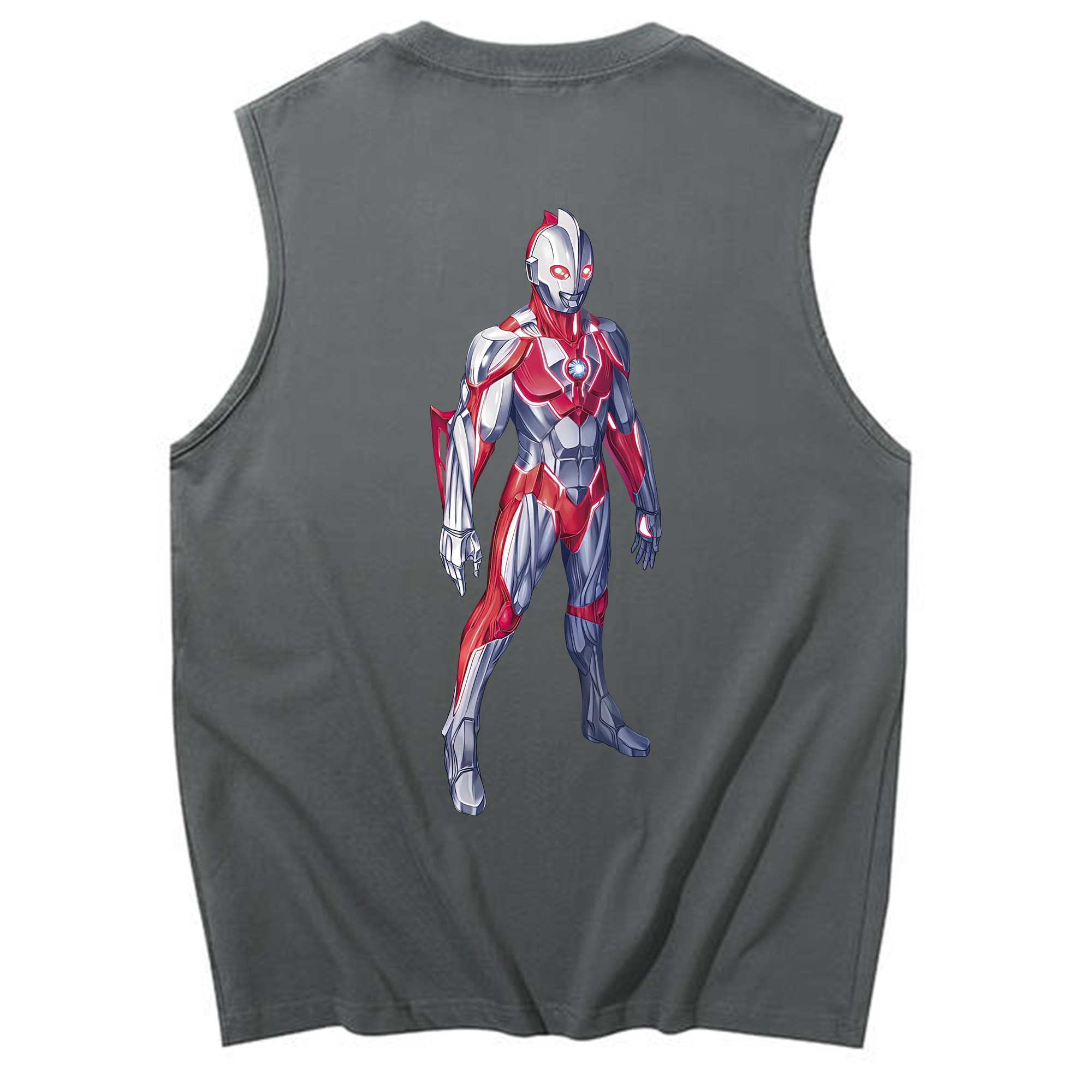 （画像用） ウルトラマン Ultraman コットン100％タンクトップ（背面プリント）